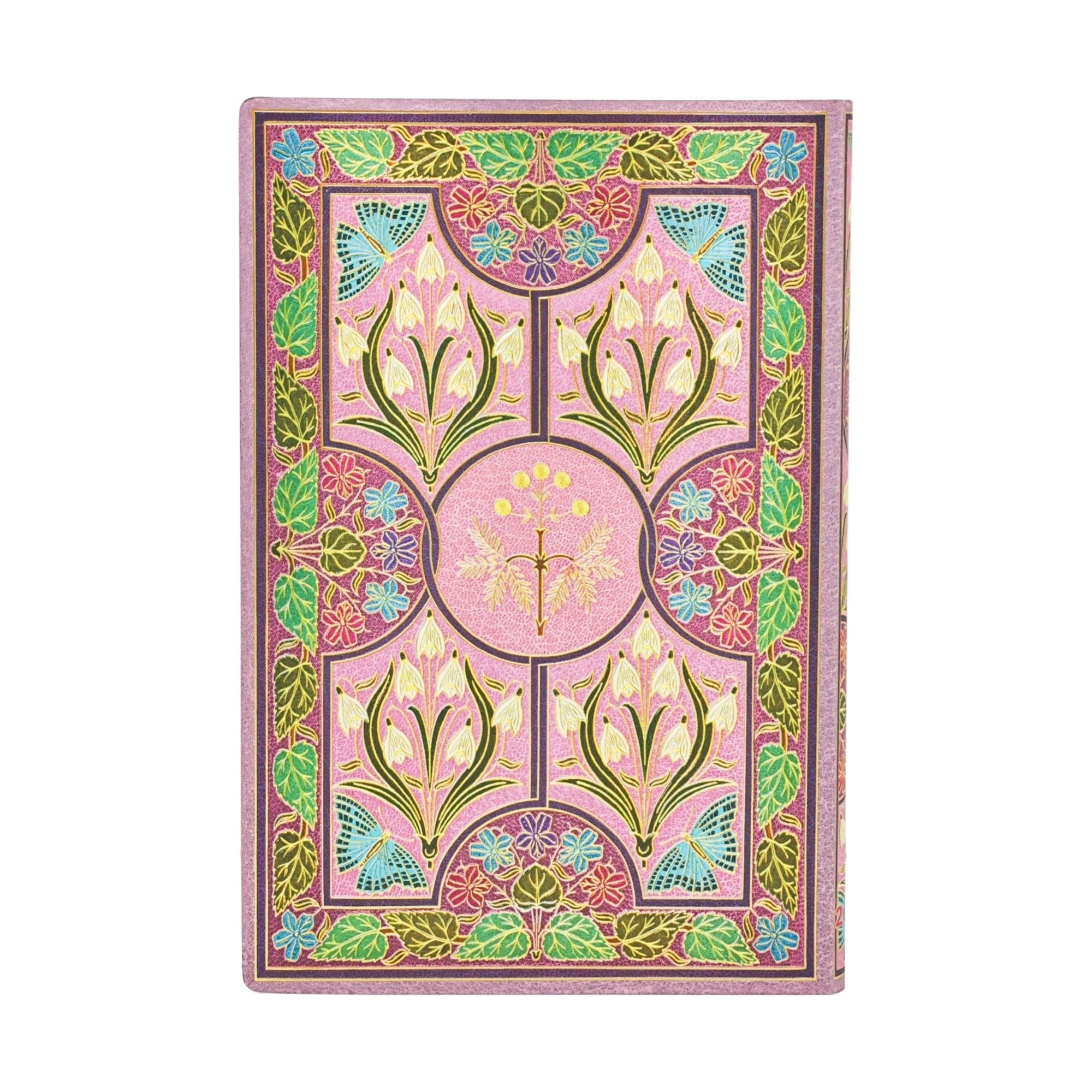 PAPERBLANKS Agenda semainier vertical Couverture souple 2027 Mimosa Mini