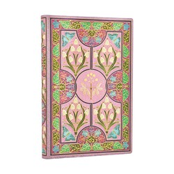 PAPERBLANKS Agenda semainier vertical Couverture souple 2027 Mimosa Mini