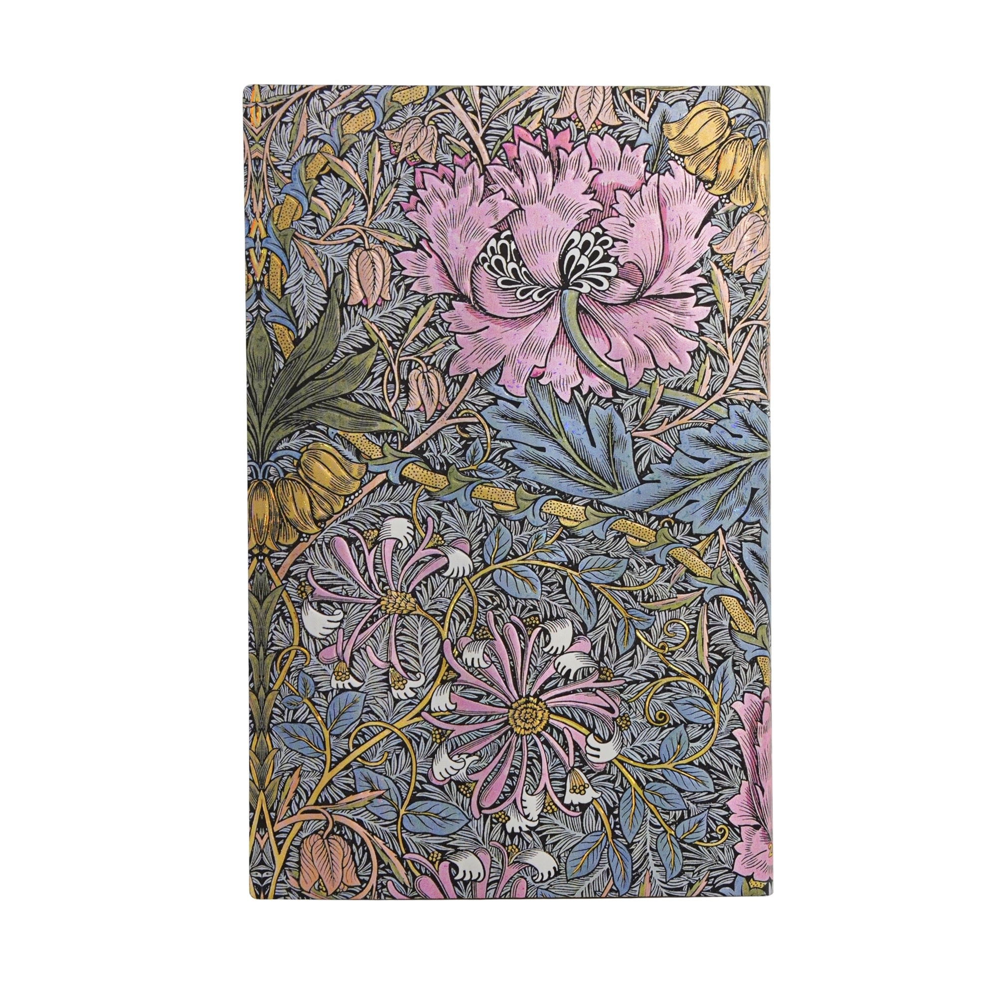 PAPERBLANKS Agenda Journalier Couverture rigide 2027 Morris Chèvrefeuille Rose Mini