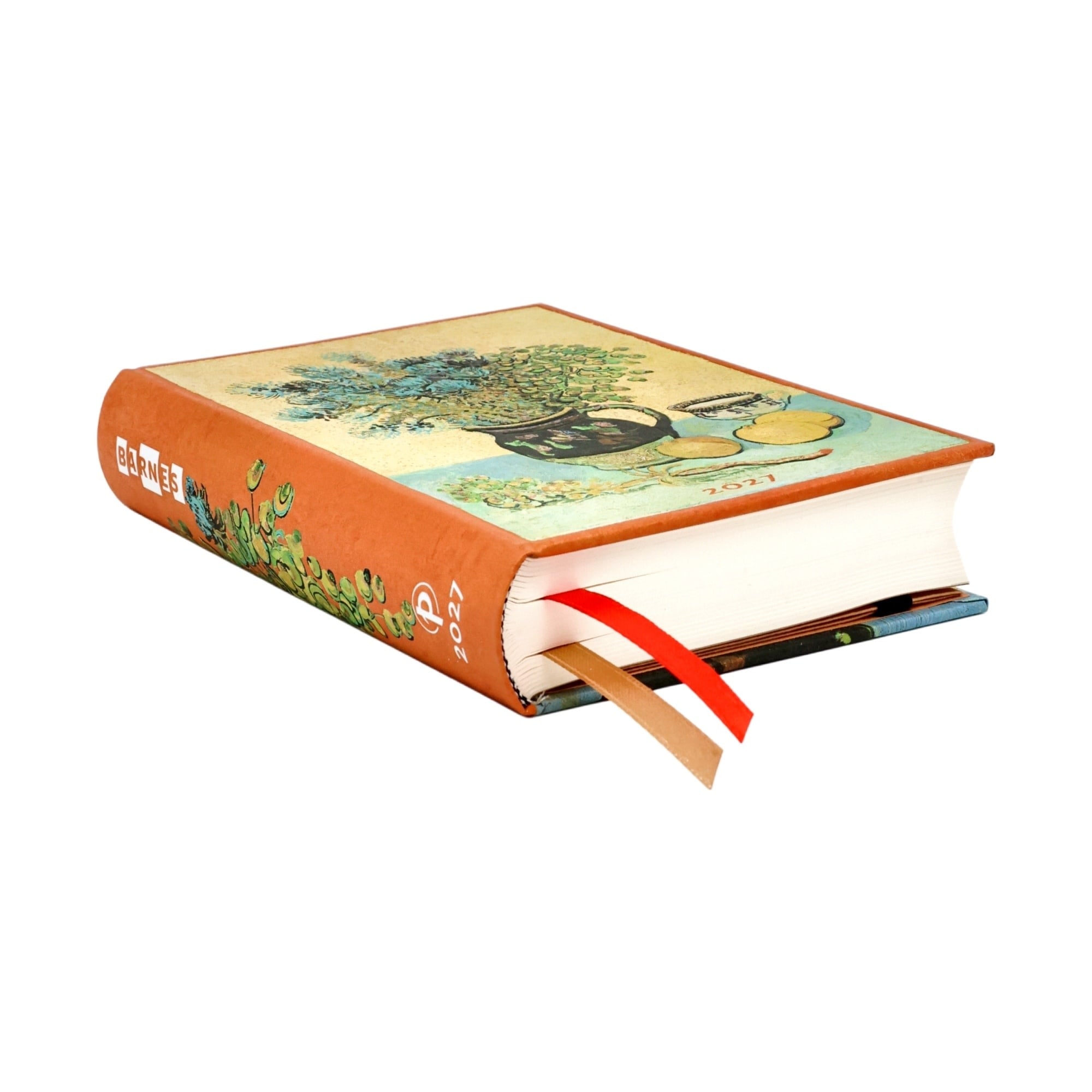 PAPERBLANKS Agenda Journalier Couverture rigide 2027 Nature Morte de Van Gogh Mini