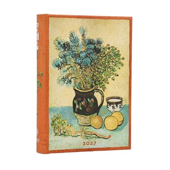 PAPERBLANKS Agenda Journalier Couverture rigide 2027 Nature Morte de Van Gogh Mini