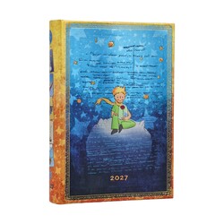 PAPERBLANKS Agenda Journalier Couverture rigide 2027 Saint-Exupéry, Le Petit Prince Mini