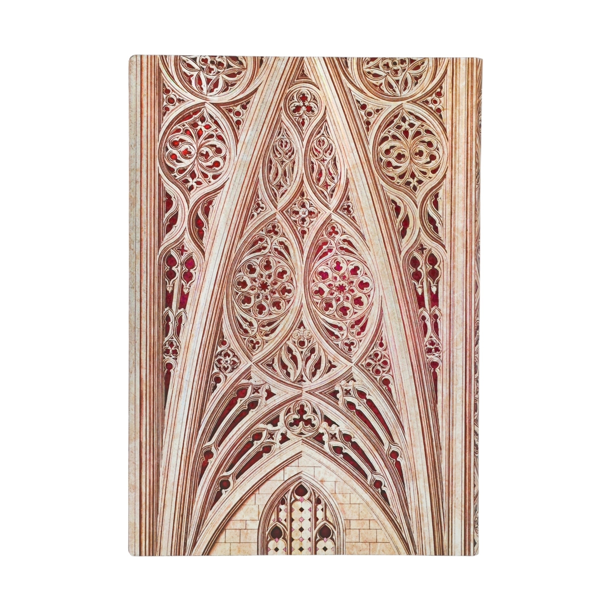 PAPERBLANKS Agenda semainier vertical Couverture souple 2027 Voûte de la Cathédrale de Milan Midi