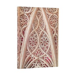 PAPERBLANKS Agenda semainier vertical Couverture souple 2027 Voûte de la Cathédrale de Milan Midi