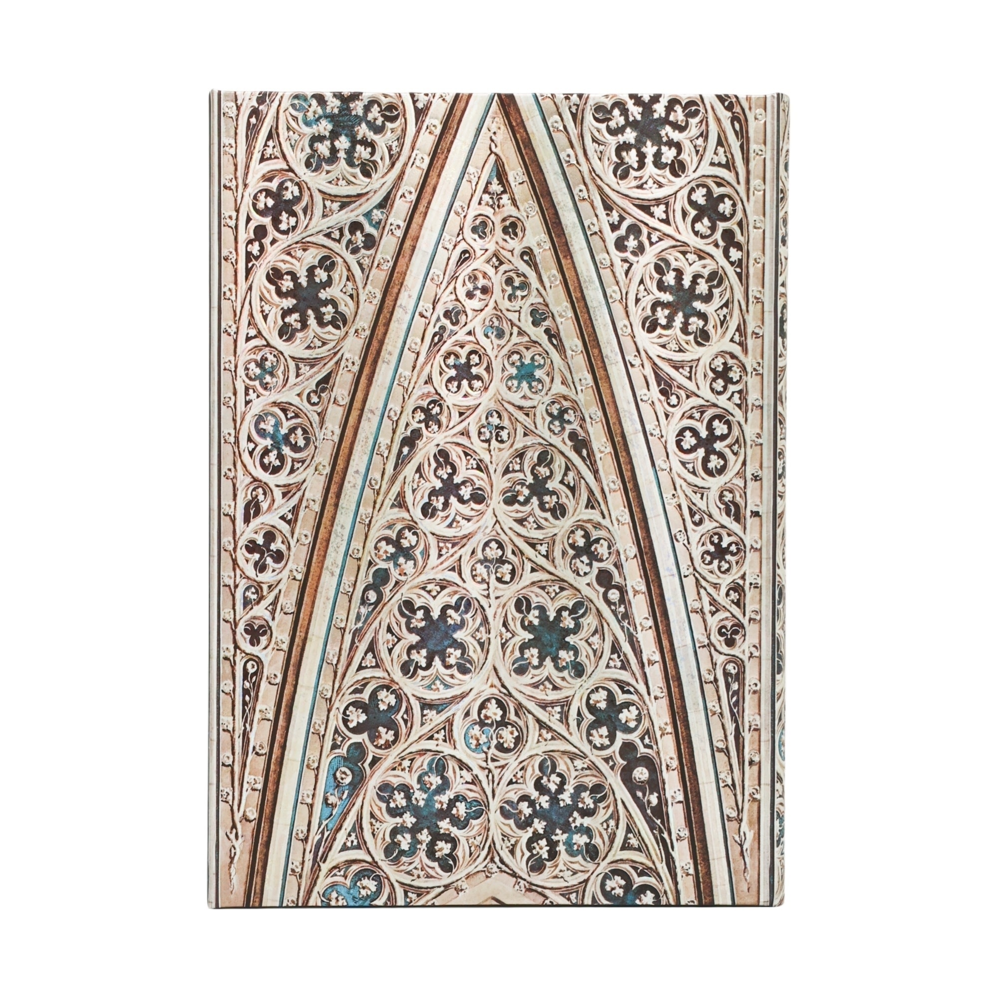 PAPERBLANKS Agenda semainier vertical Couverture rigide 2027 Voûte de la Cathédrale de Milan Midi