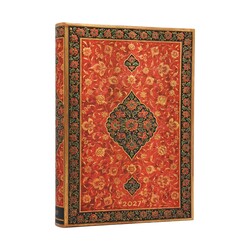 PAPERBLANKS Agenda journalier Couverture rigide 2027 Layla Midi