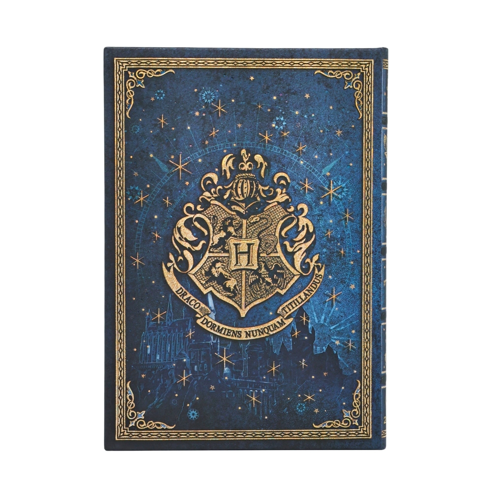PAPERBLANKS Agenda semainier vertical Couverture rigide 2027 Agenda Légendes de Poudlard Midi