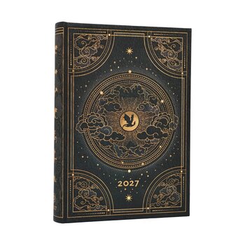 PAPERBLANKS Agenda journalier Couverture rigide 2027 Pénombre de Navarre Midi