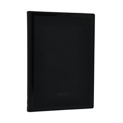 PAPERBLANKS Agenda semainier vertical Couverture souple 2027 Black Edition Bold Midi