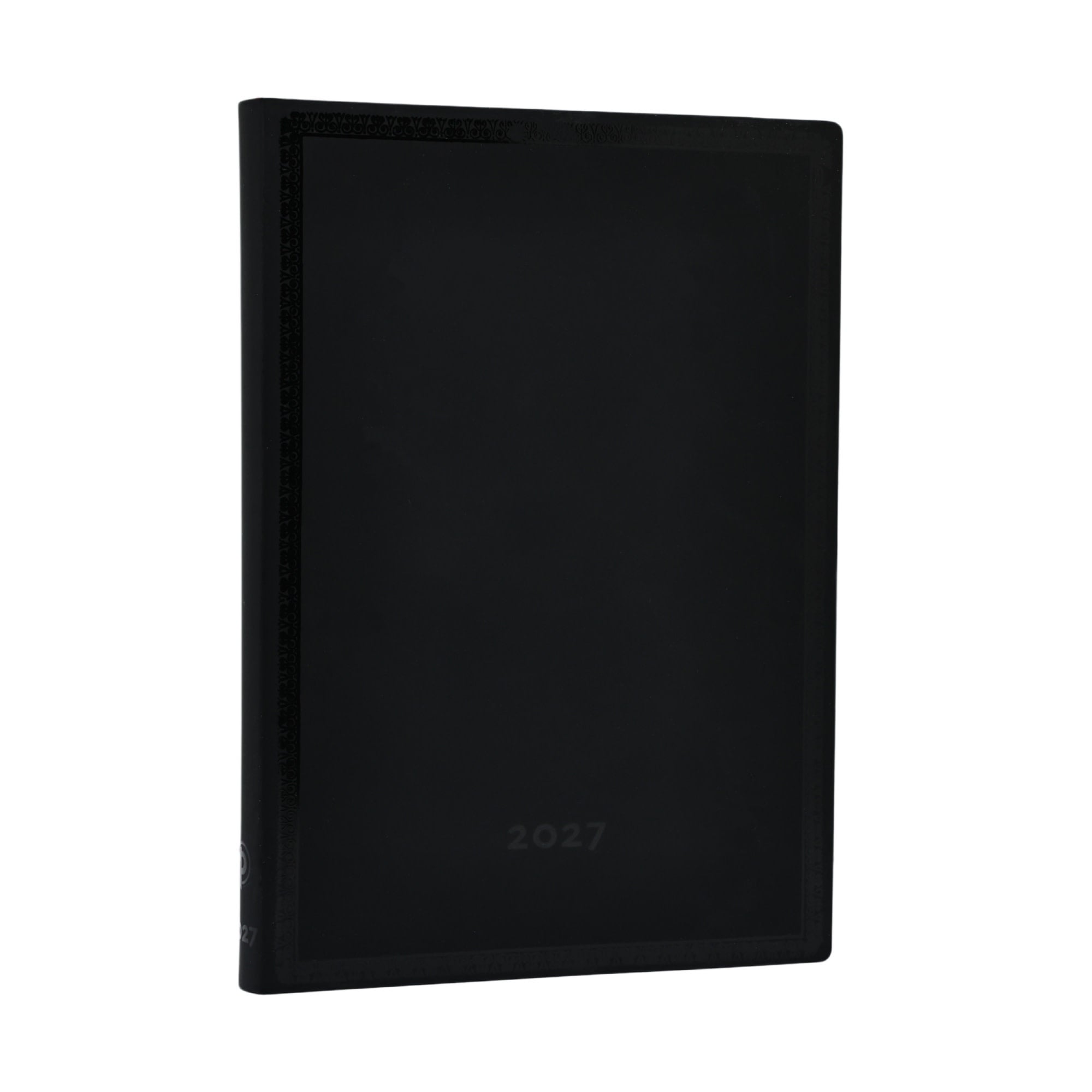 PAPERBLANKS Agenda semainier vertical Couverture souple 2027 Black Edition Bold Midi