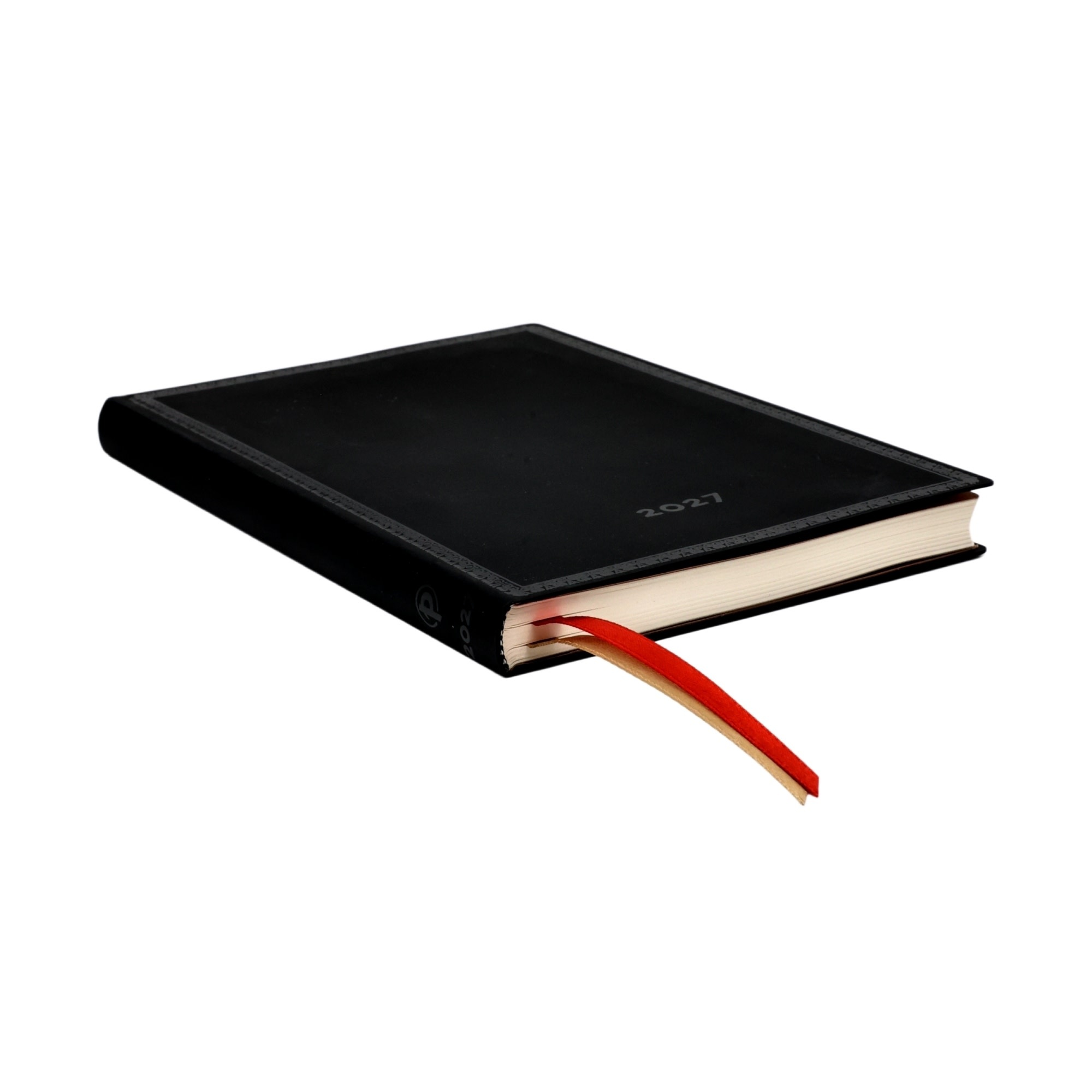 PAPERBLANKS Agenda semainier vertical Couverture souple 2027 Black Edition Bold Midi