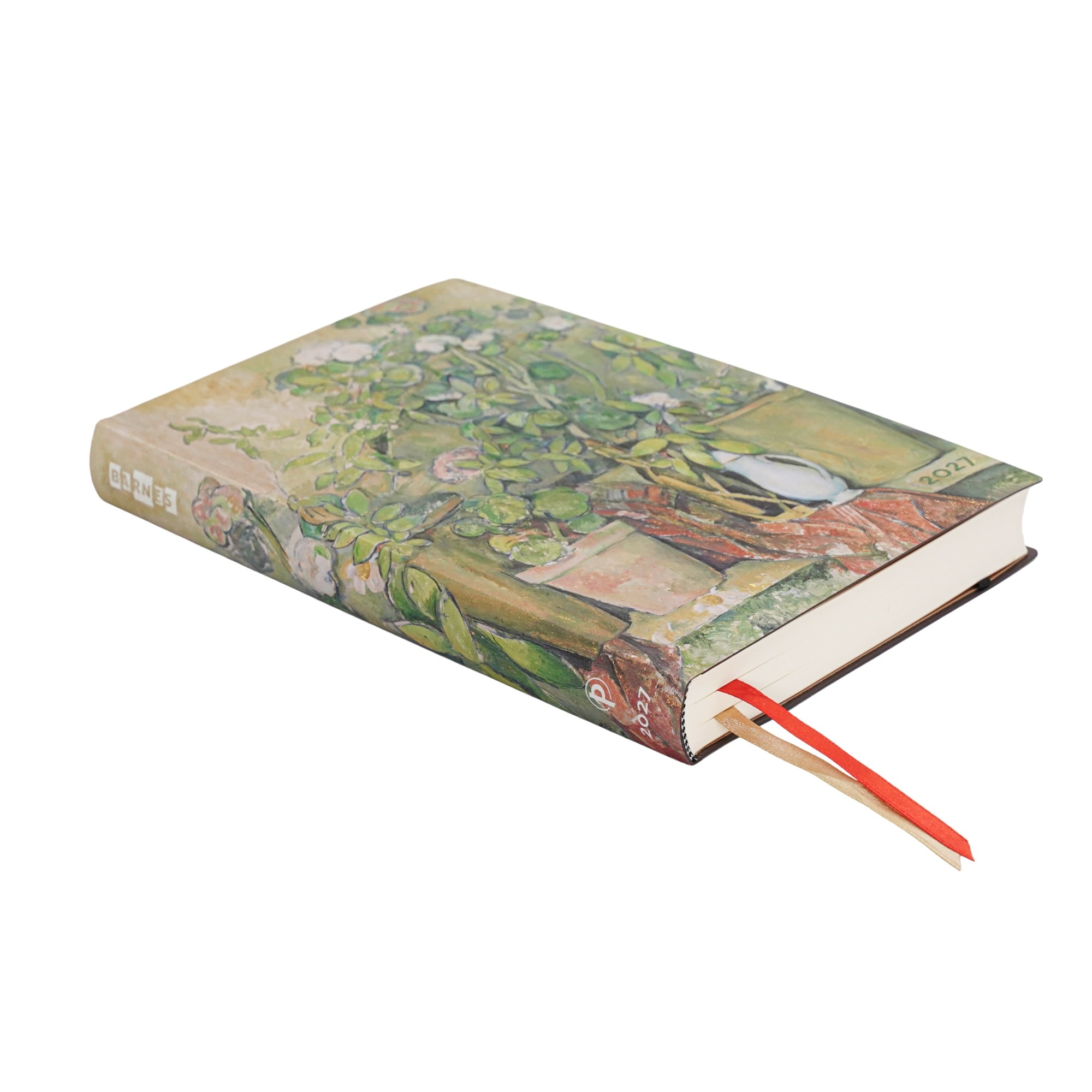 PAPERBLANKS Agenda journalier Couverture rigide 2027 Pots en Terre Cuite et Fleurs de Cézanne Midi