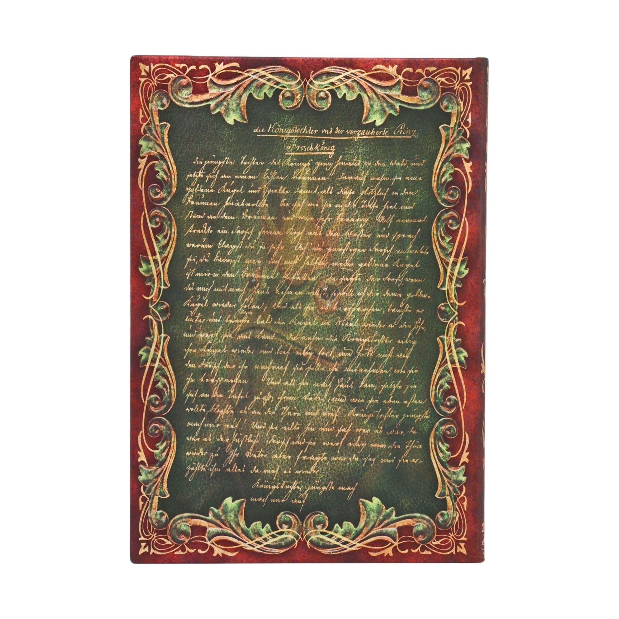 PAPERBLANKS Agenda semainier vertical Couverture rigide 2027 Les Frères Grimm, Le Roi Grenouille Midi