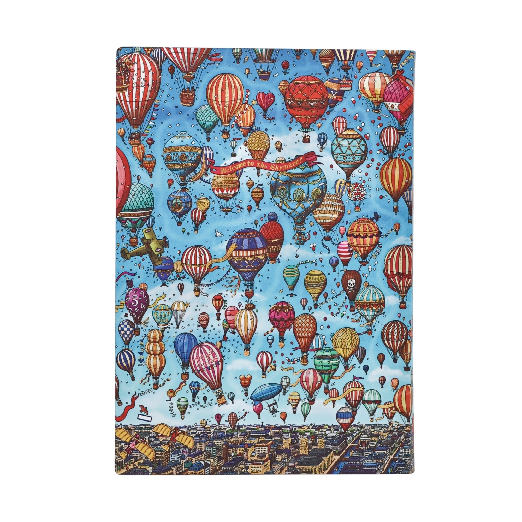 PAPERBLANKS Agenda journalier Couverture souple 2027 Festival de Montgolfières Midi