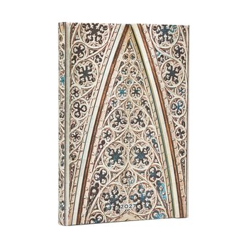 PAPERBLANKS Agenda semainier vertical Couverture rigide 2027 Voûte de la Cathédrale de Milan Mini