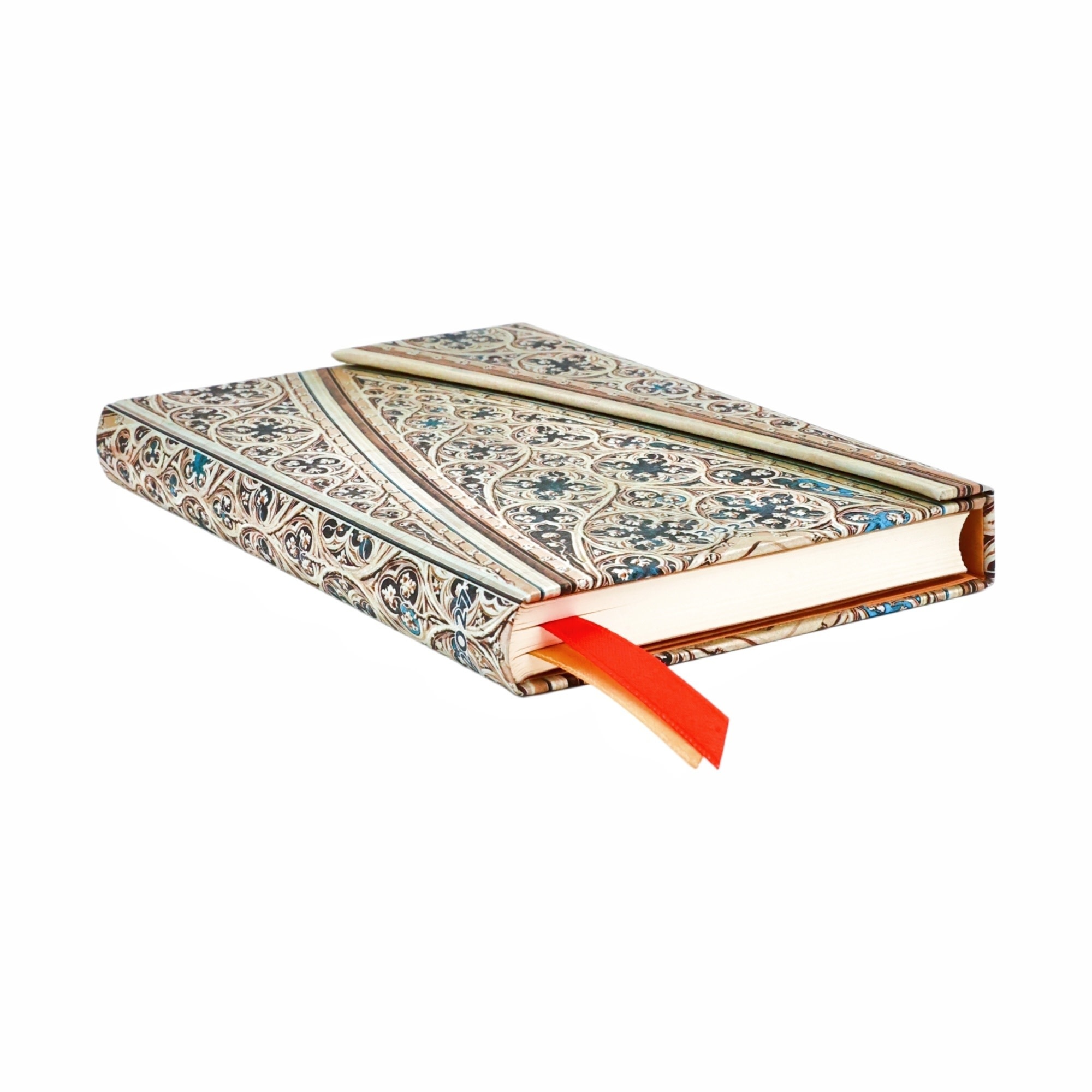 PAPERBLANKS Agenda semainier horizontal Couverture rigide 2027 Voûte de la Cathédrale de Milan Mini