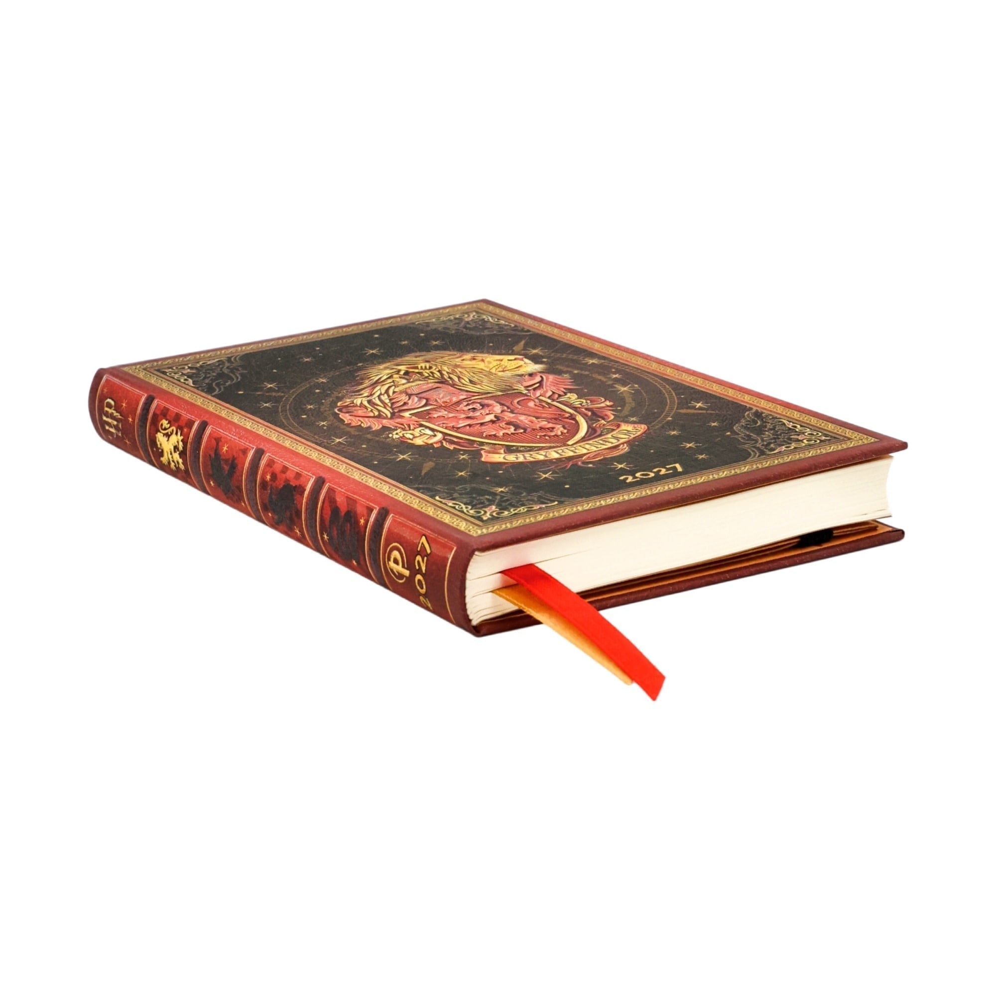 PAPERBLANKS Agenda semainier vertical Couverture rigide 2027 Agenda Gryffondor Mini