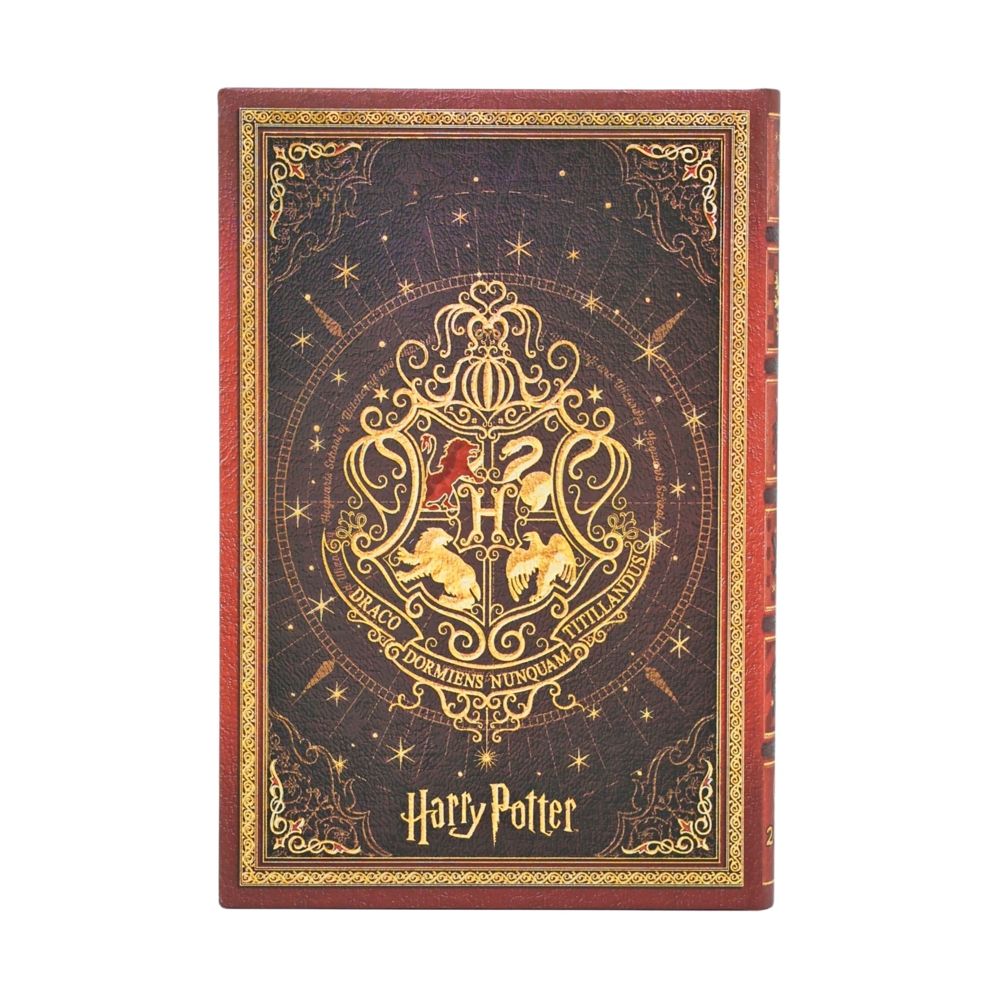 PAPERBLANKS Agenda semainier vertical Couverture rigide 2027 Agenda Gryffondor Mini