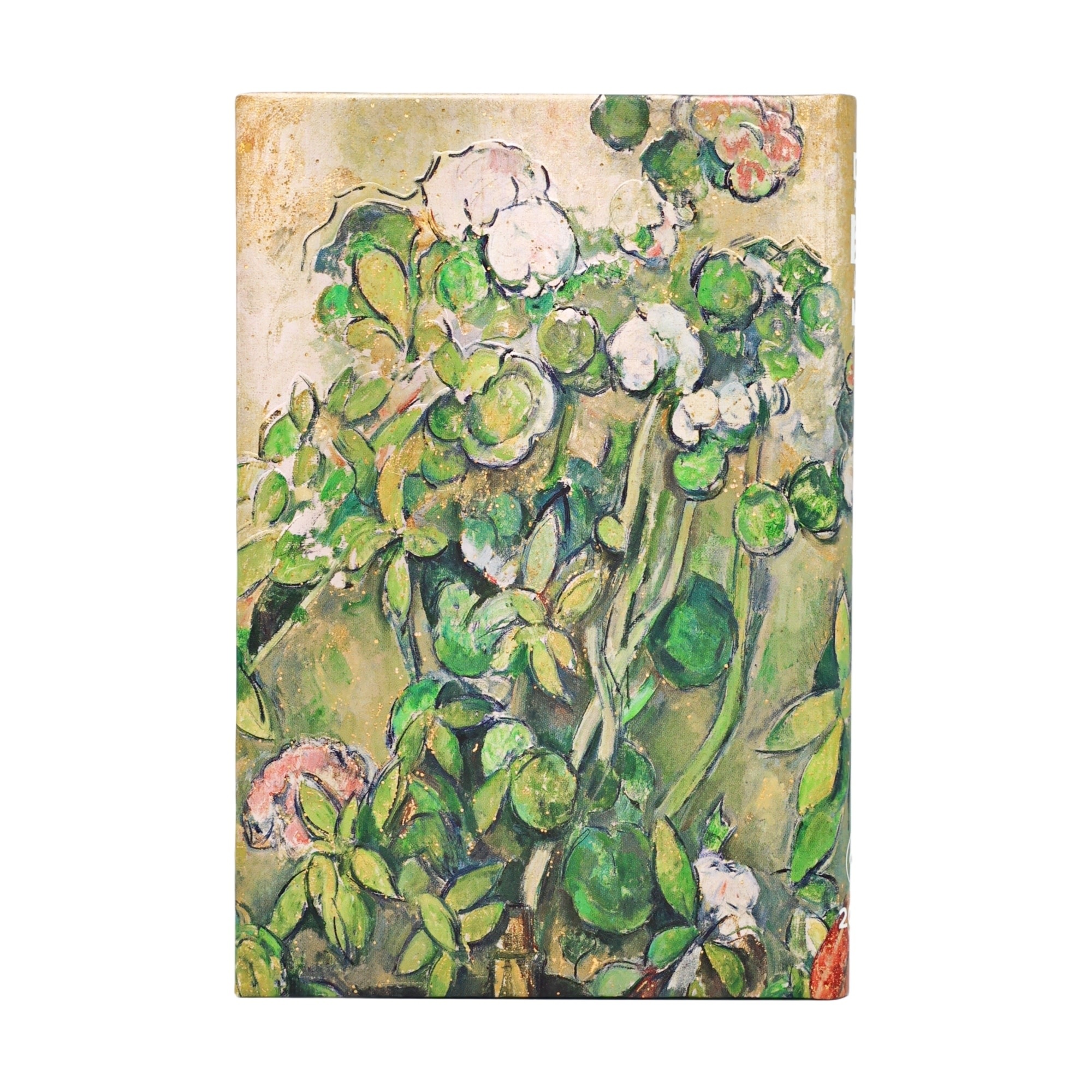 PAPERBLANKS Agenda semainier horizontal Couverture rigide 2027 Pots en Terre Cuite et Fleurs de Cézanne Mini