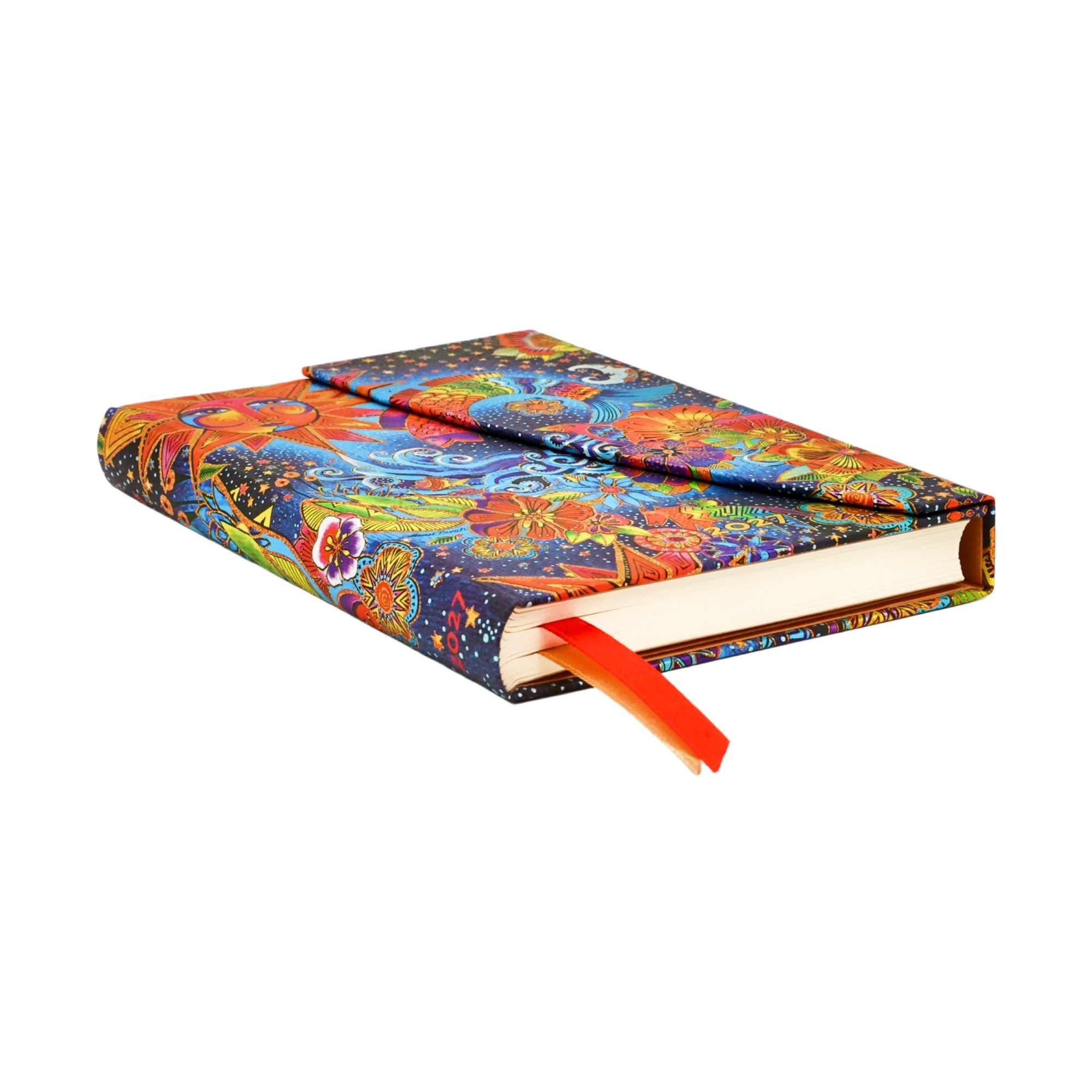 PAPERBLANKS Agenda semainier horizontal Couverture rigide 2027 Magie Céleste Mini