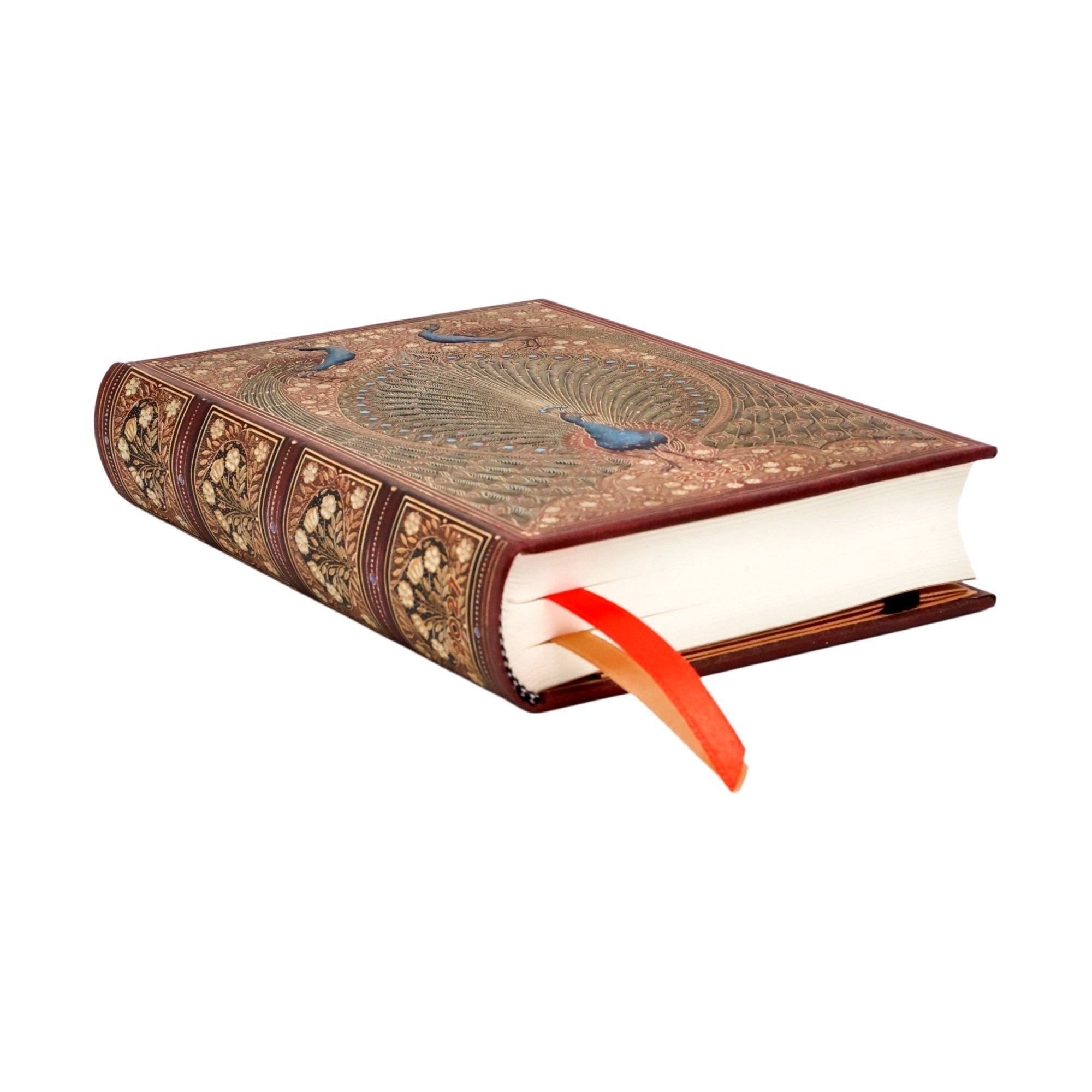 PAPERBLANKS Agenda journalier Couverture rigide 2027 Les Paons de Hafiz Mini
