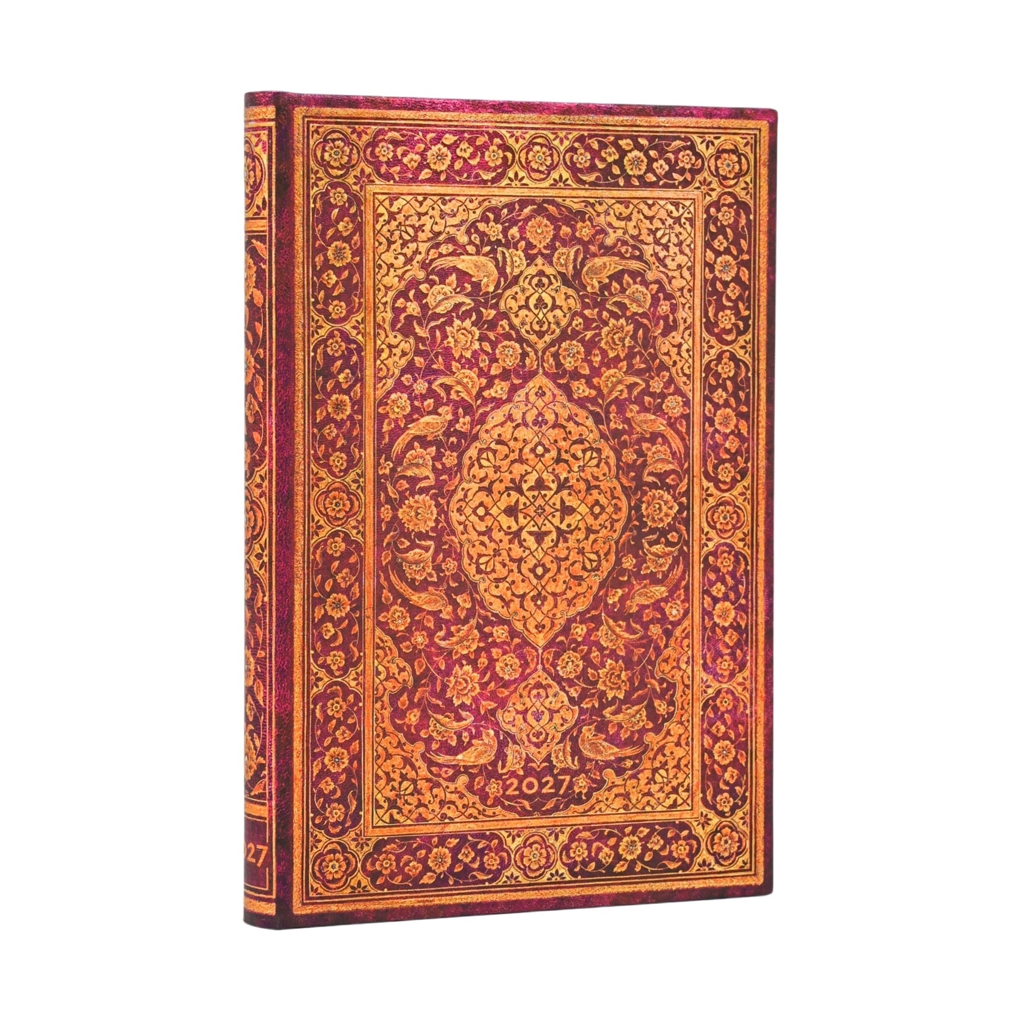 PAPERBLANKS Agenda semainier horizontal Couverture rigide 2027 Le Verger Mini
