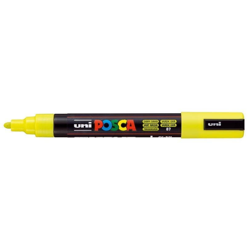UNI-BALL Posca Marqueur pointe conique moyenne PC5M Vert Raisin