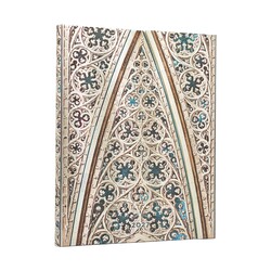 PAPERBLANKS Agenda semainier vertical Couverture rigide 2027 Voûte de la Cathédrale de Milan Ultra