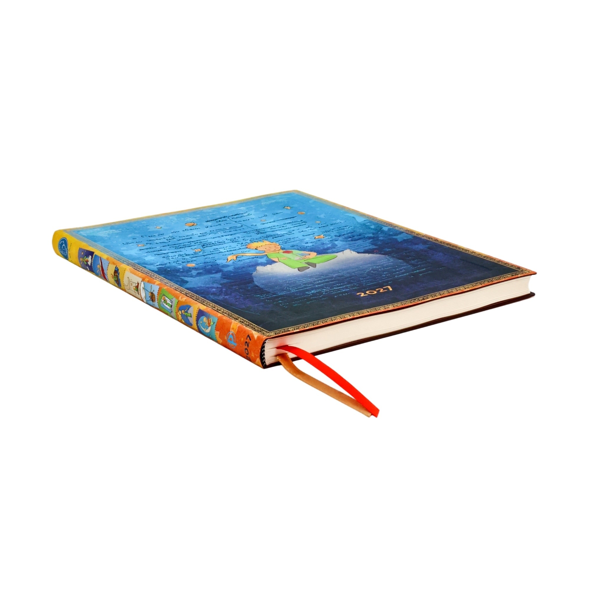 PAPERBLANKS Agenda semainier vertical Couverture souple 2027 Saint-Exupéry, Le Petit Prince Ultra