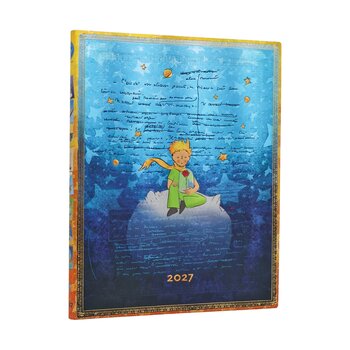 PAPERBLANKS Agenda semainier vertical Couverture souple 2027 Saint-Exupéry, Le Petit Prince Ultra