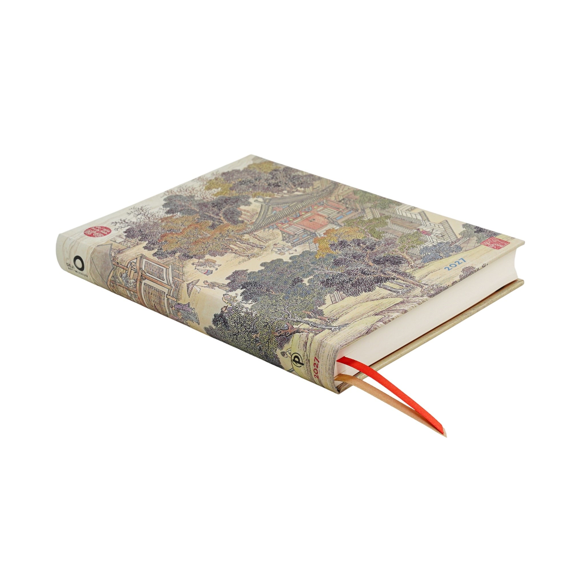PAPERBLANKS Agenda journalier Couverture rigide 2027 L’Âge d’Or de la Prospérité Ultra