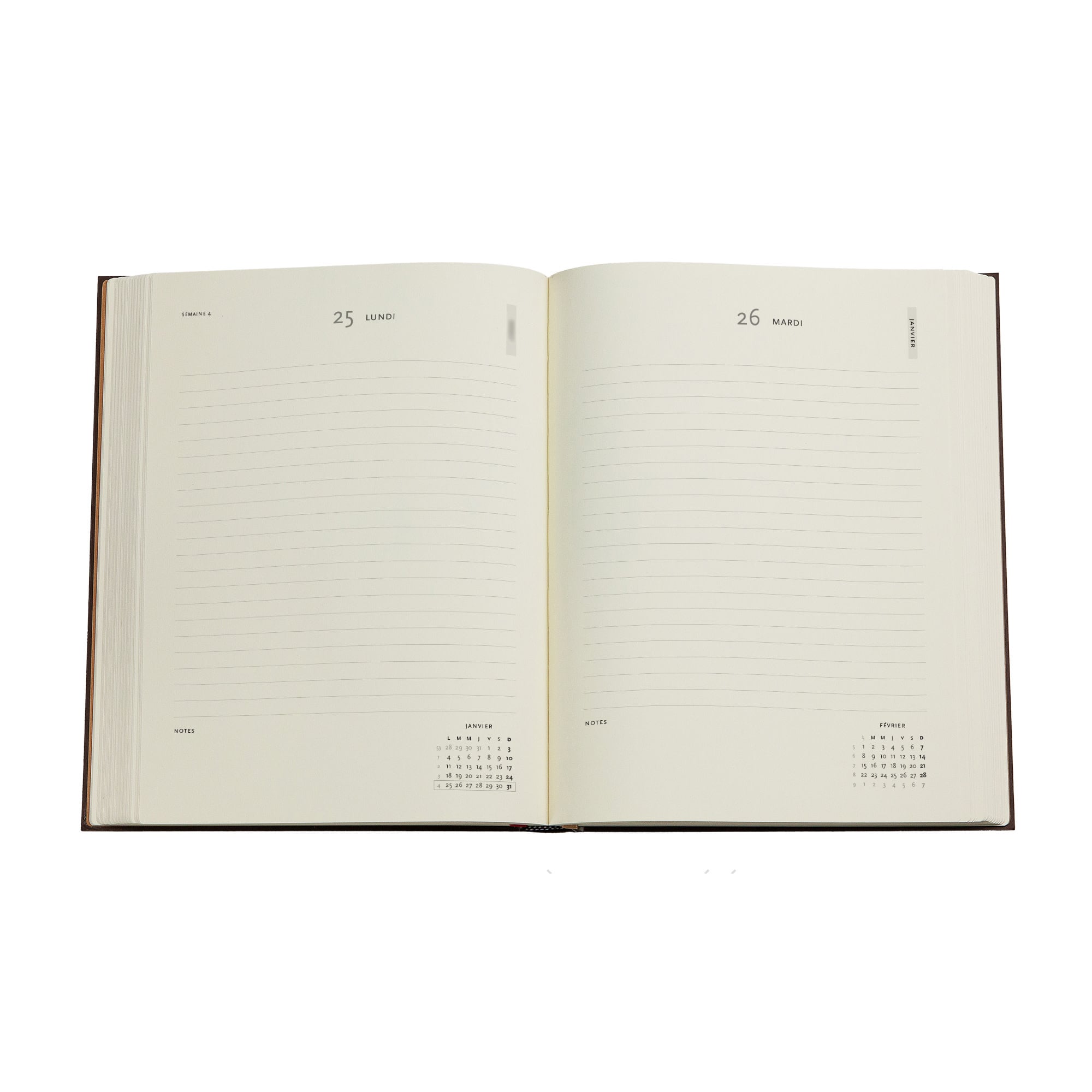 PAPERBLANKS Agenda journalier Couverture rigide 2027 L’Âge d’Or de la Prospérité Ultra