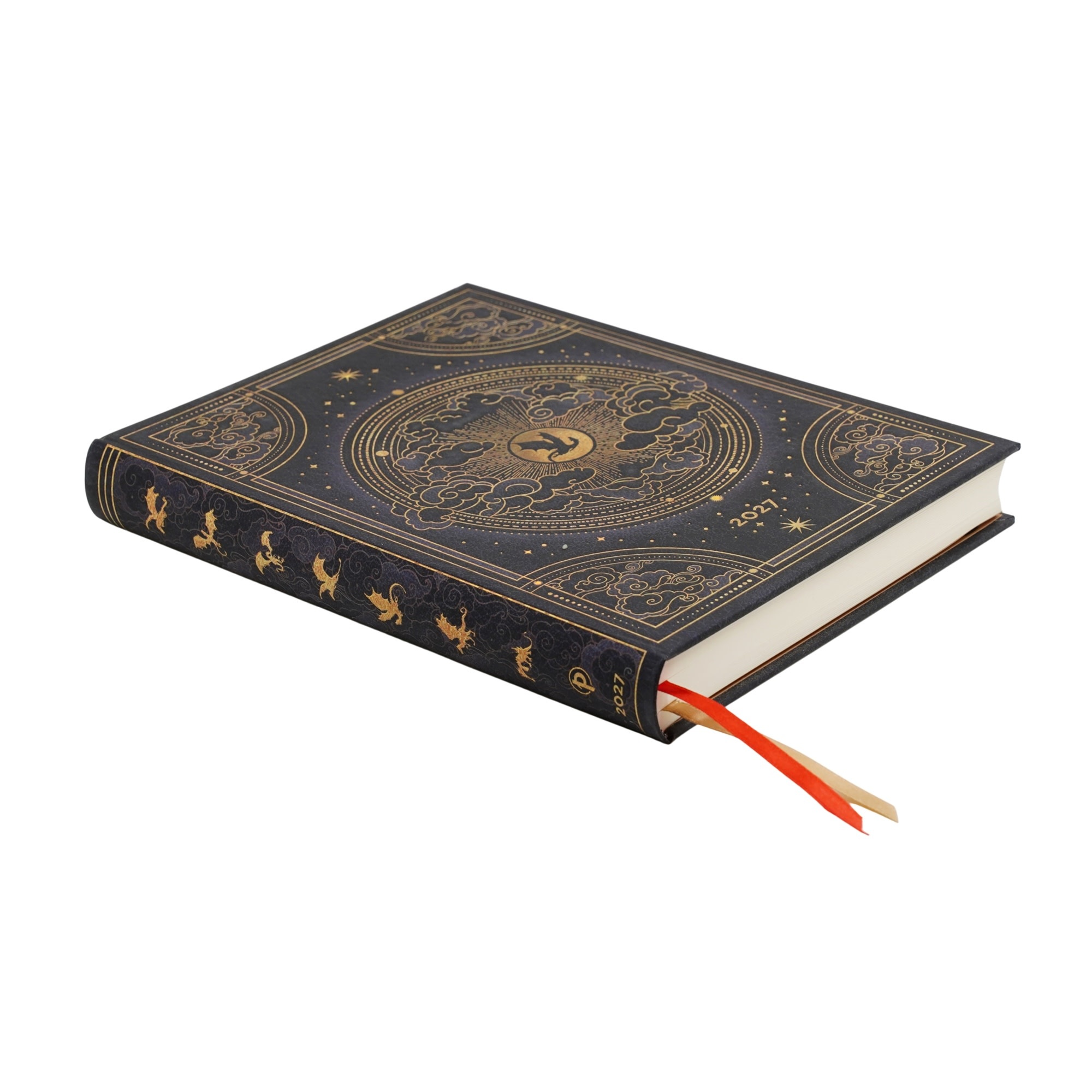 PAPERBLANKS Agenda journalier Couverture rigide 2027 Pénombre de Navarre Ultra