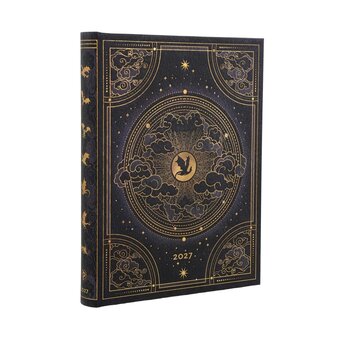 PAPERBLANKS Agenda journalier Couverture rigide 2027 Pénombre de Navarre Ultra