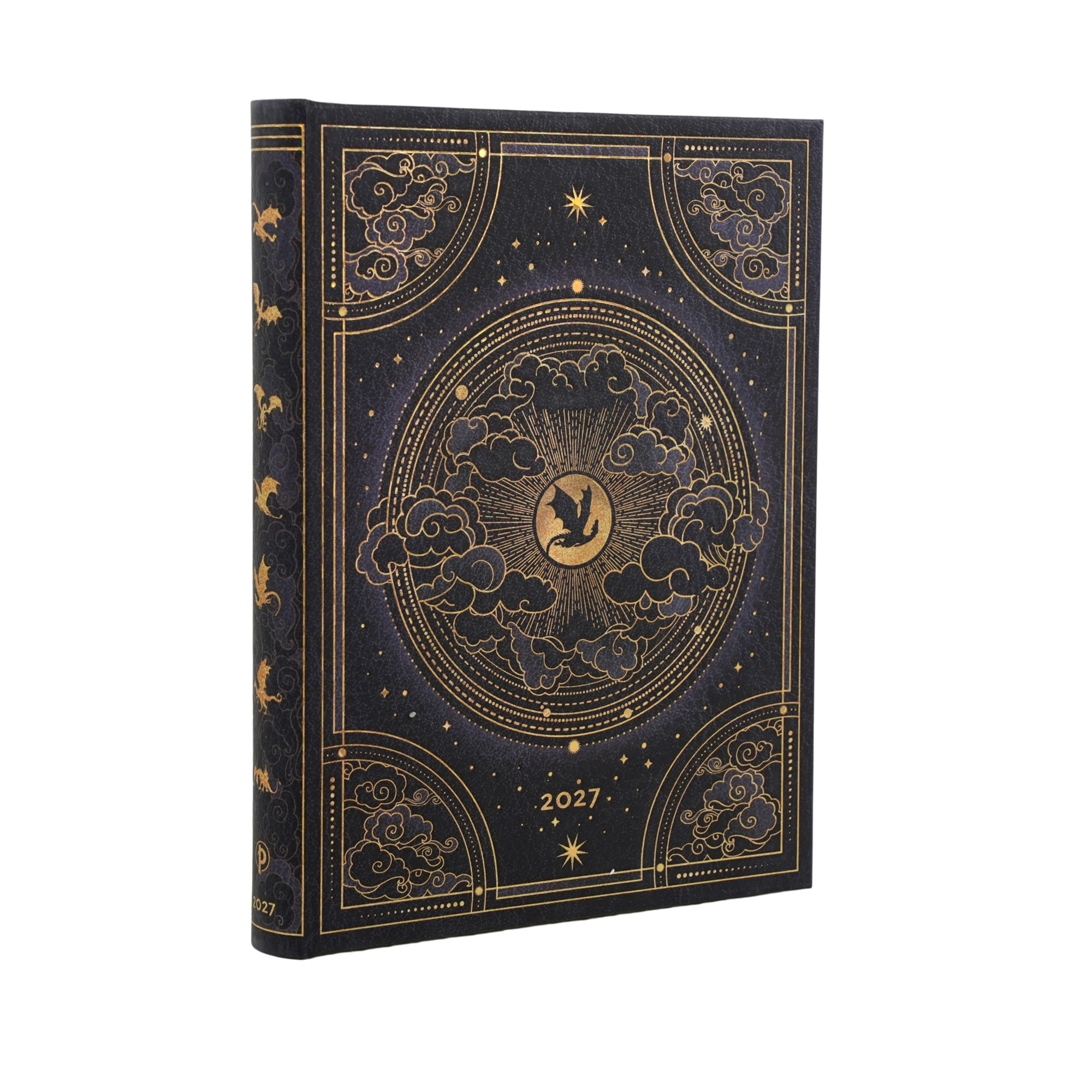 PAPERBLANKS Agenda journalier Couverture rigide 2027 Pénombre de Navarre Ultra