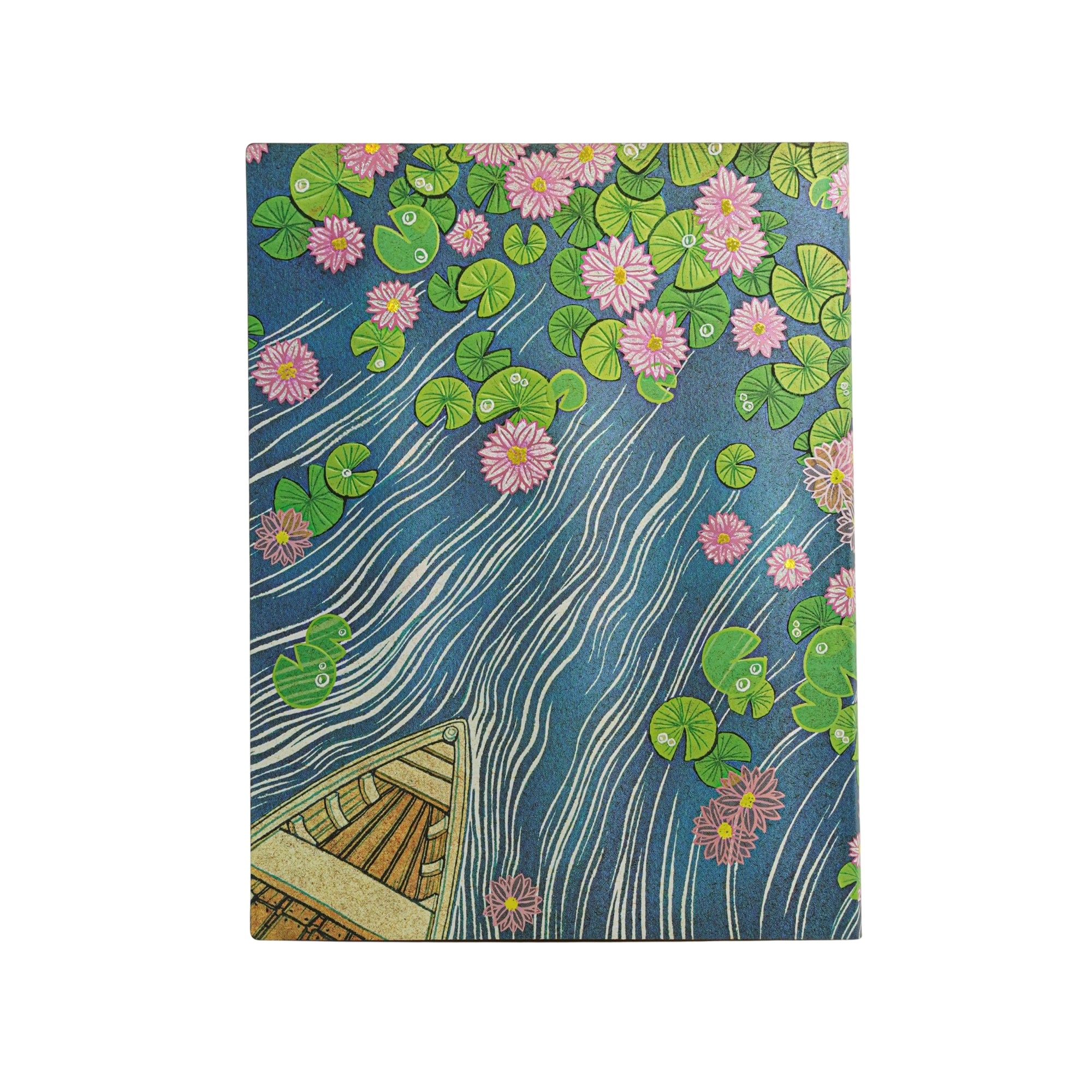 PAPERBLANKS Agenda semainier vertical Couverture souple 2027 Rivière aux Lotus Ultra