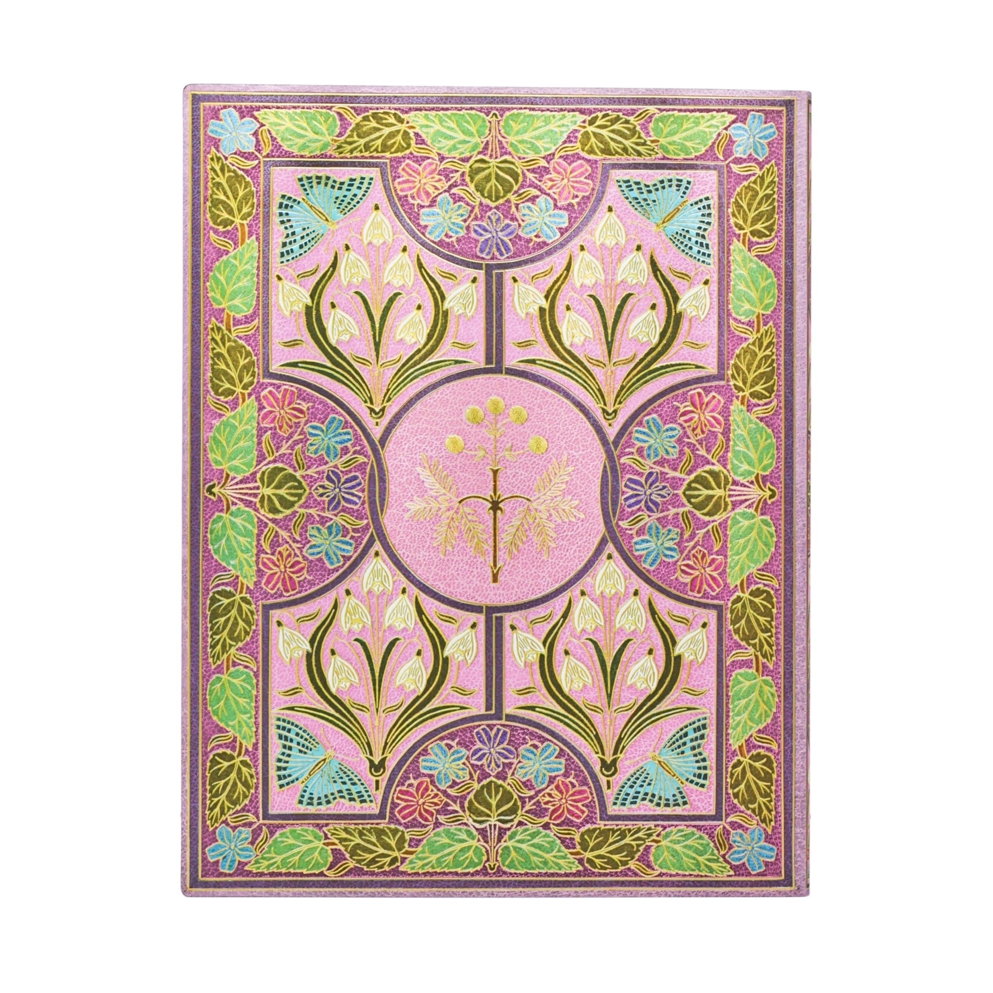 PAPERBLANKS Agenda semainier vertical  Couverture souple 2027 Mimosa Ultra