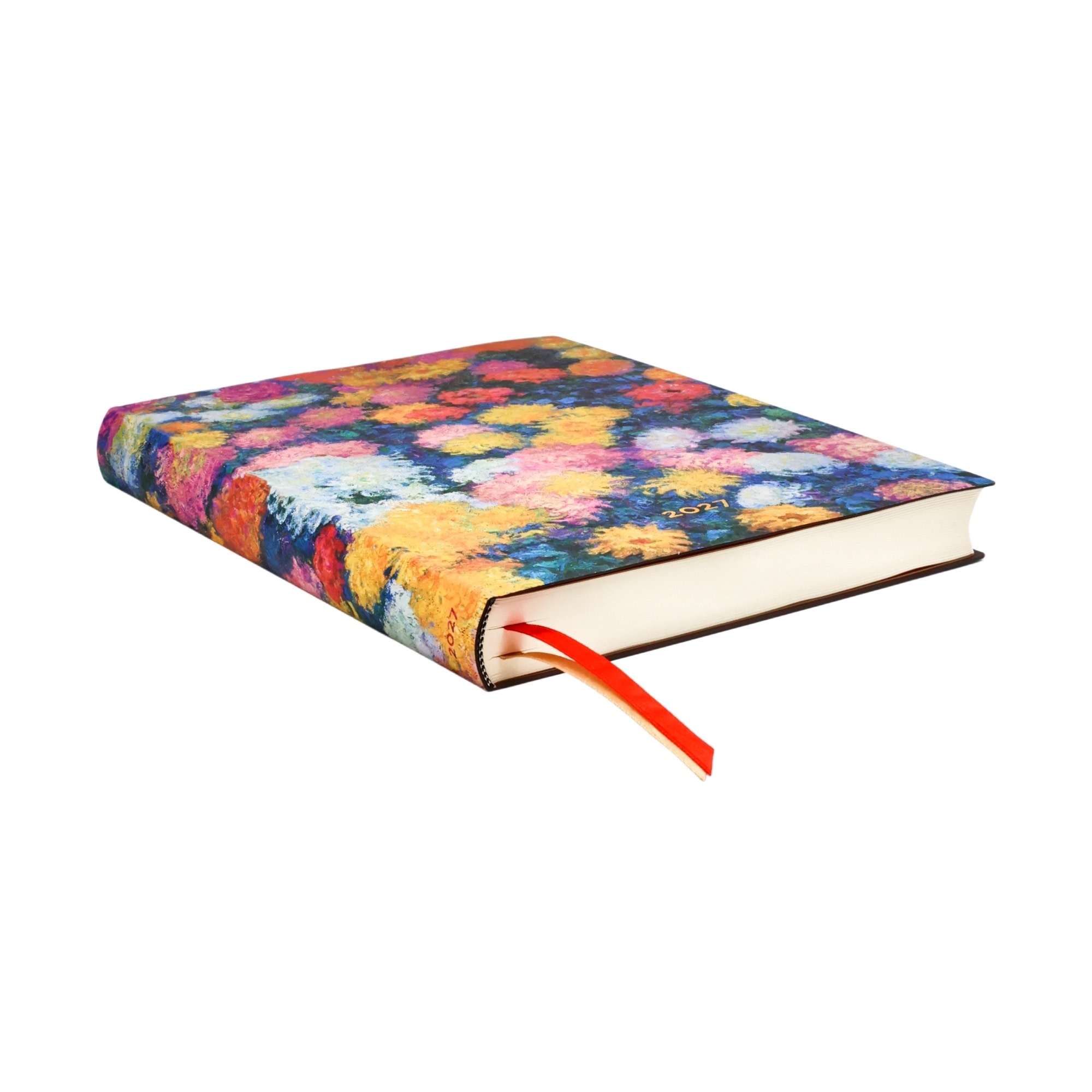 PAPERBLANKS Agenda journalier Couverture souple 2027 Les Chrysanthèmes de Monet Ultra