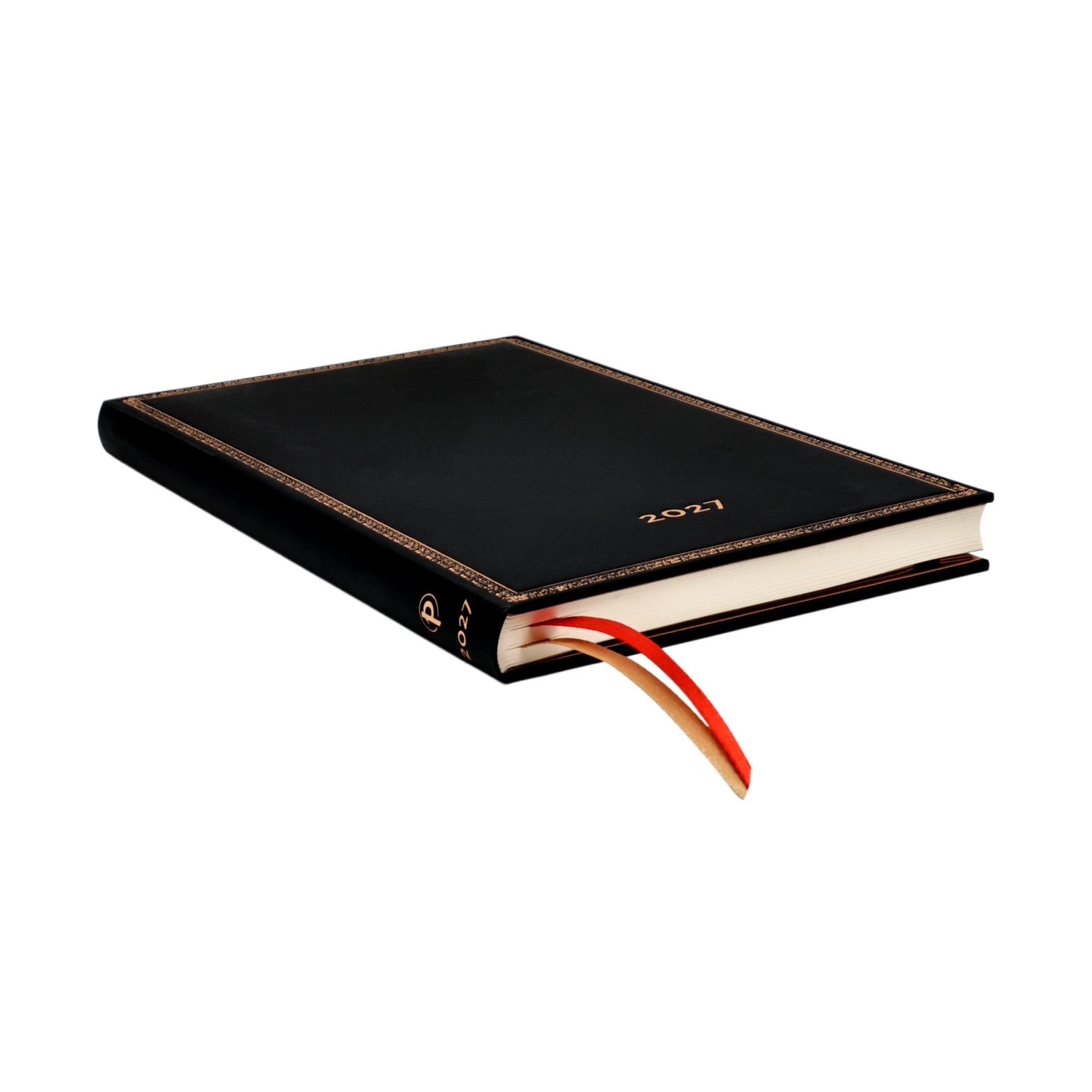 PAPERBLANKS Agenda semainier vertical Couverture rigide 2027 Black Edition Maxi