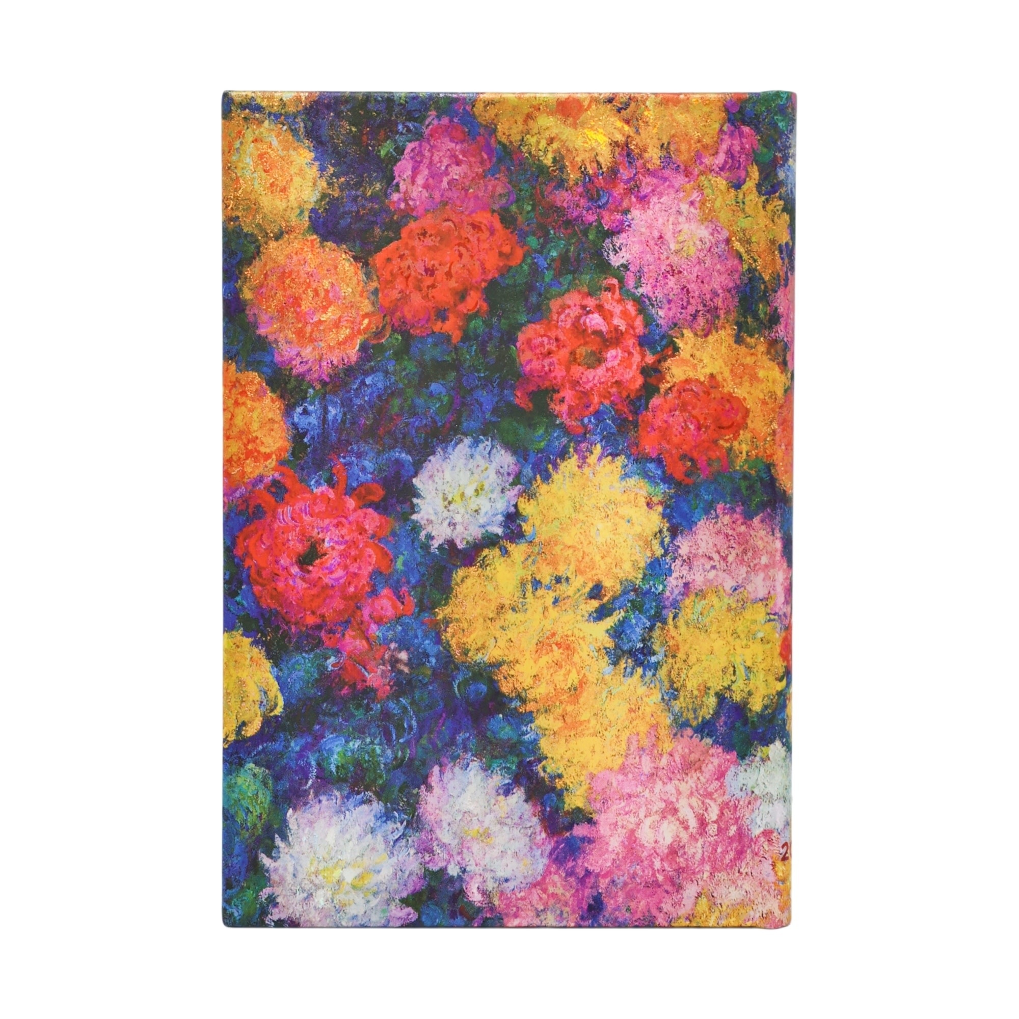 PAPERBLANKS Agenda semainier horizontal Couverture rigide 2027 Les Chrysanthèmes de Monet Maxi