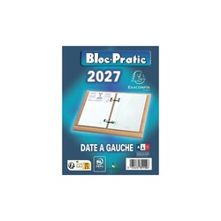 EXACOMPTA Bloc-Pratic 8,2X12 Droite À Gauche