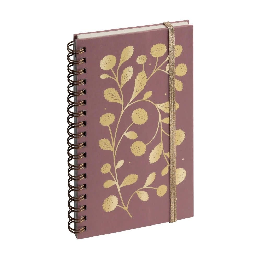 EXACOMPTA Semainier Poche Espace 16S Végétal Rose Foncé 9x16cm
