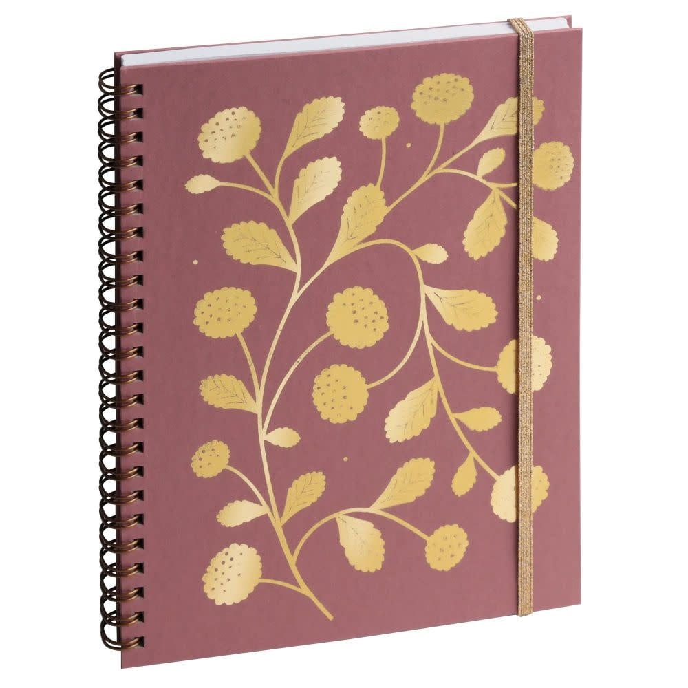 EXACOMPTA Semainier Bureau Horizons 20S Végétal Rose 15x21cm