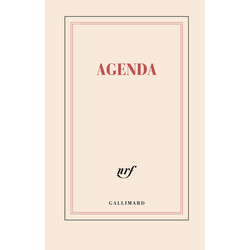 GALLIMARD Agenda Litteraire Petit Format 12 mois 2027 11,8 x 18,5cm
