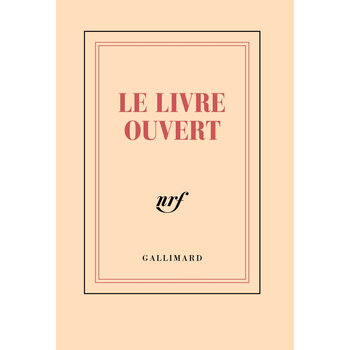 GALLIMARD Carnet poche - Le livre ouvert