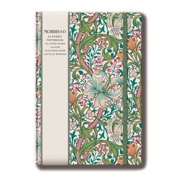KIUB Notebook A5 Ling Design Avec Couverture Tissus Morris And Co. 15x21cm 192p
