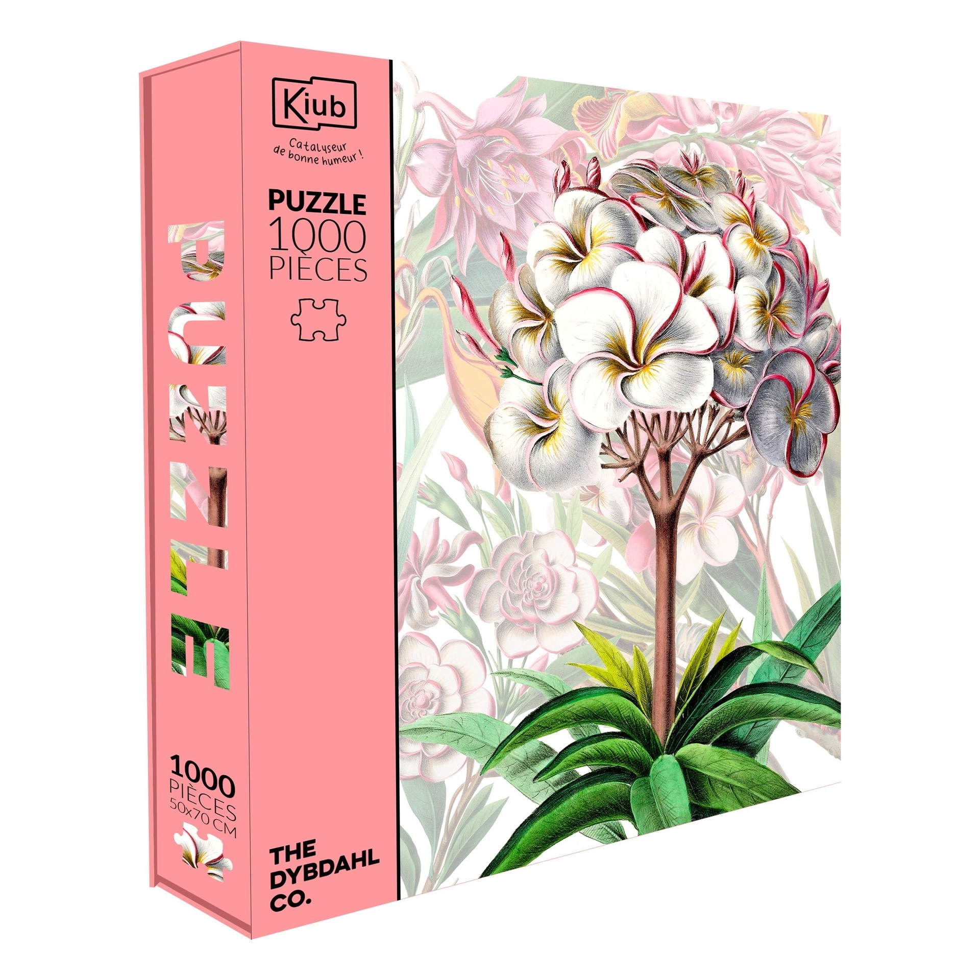 KIUB Puzzle 1000 Pcs + Pochon The Dybdahl V Fleur Tropicale