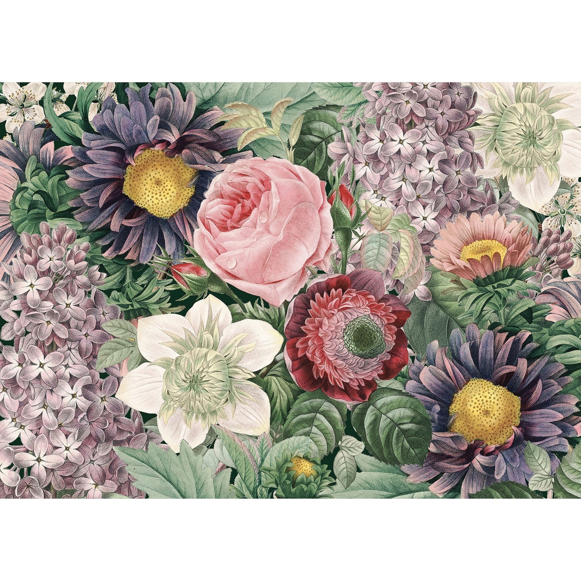 KIUB Puzzle 1000 Pcs + Pochon The Dybdahl H Fleurs