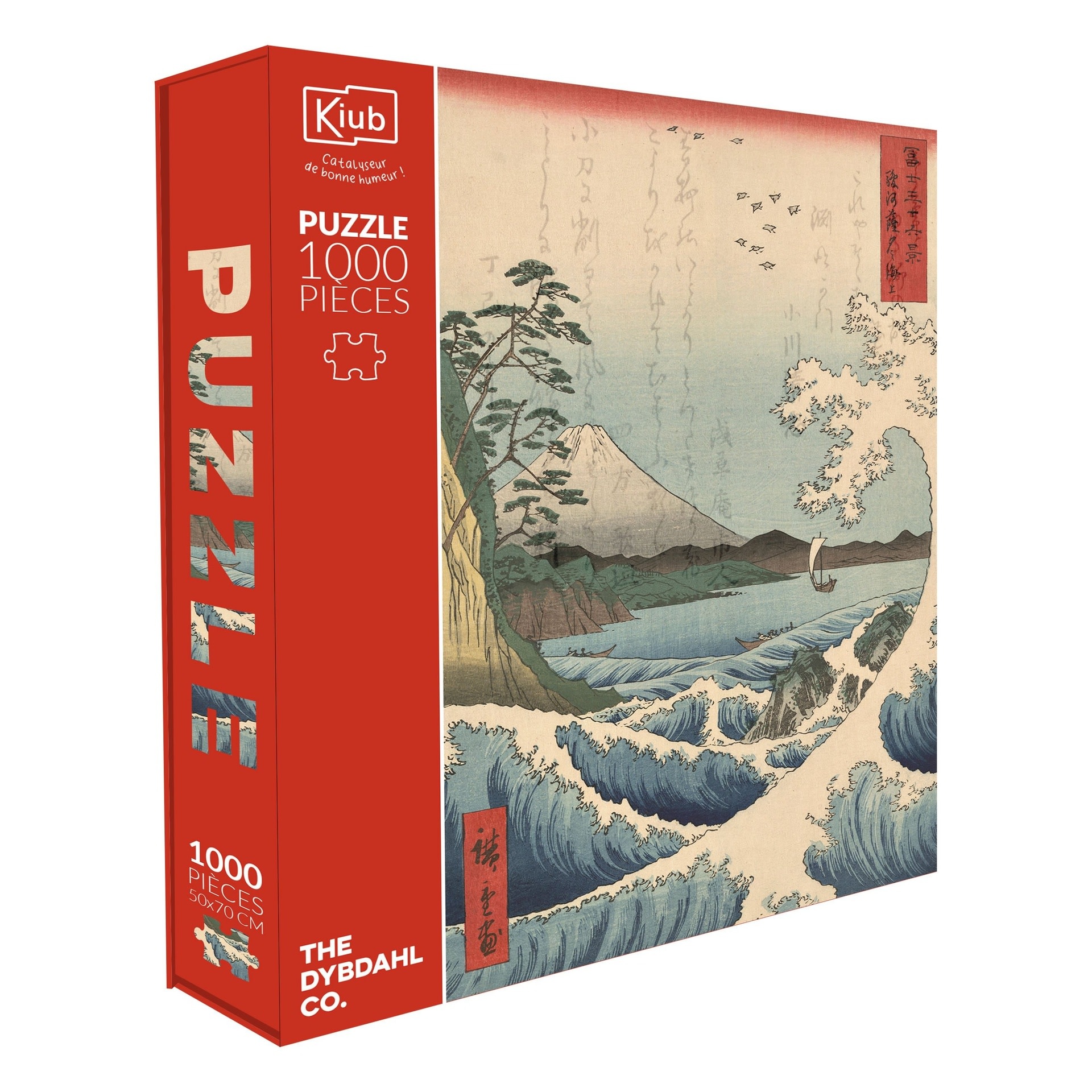 KIUB Puzzle 1000 Pcs + Pochon The Dybdahl V Vague Texte