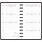 EXACOMPTA Semainier Eurotime 16S Chem Marettes Rose 9x16cm